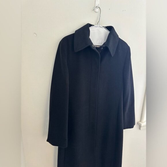 Vintage Holt Renfrew Wool Angora Long Coat - Picture 2 of 9